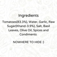 The Gourmet Jar Basil Pasta Sauce Share.svgNet Qty: 390 g