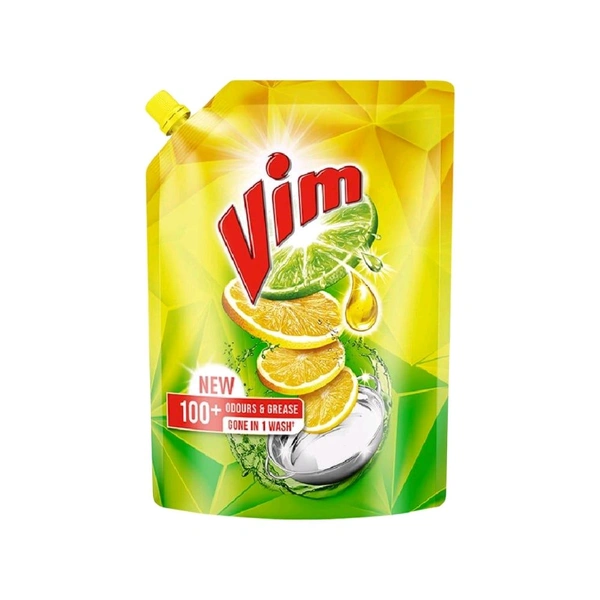 Vim Lemon Dishwash Gel (900 ml) - 900ml