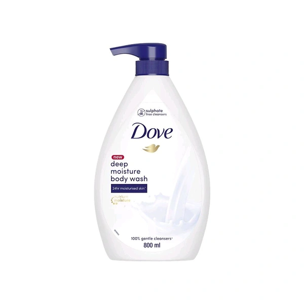 Dove Deep Moisture Body Wash 800ml - 800ml
