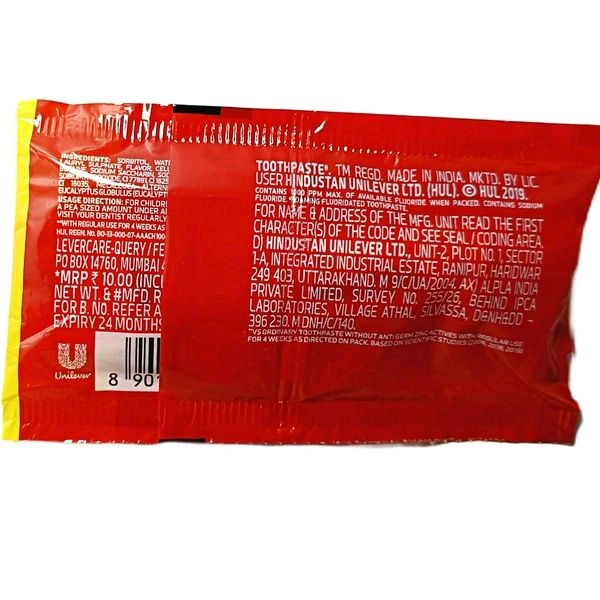 Colgate  
Closeup (12N × 20g)

