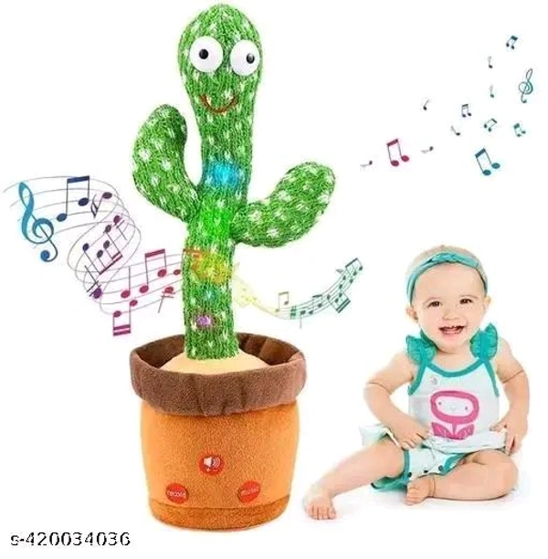Talking Cactus Baby Toys Rechargeable Toys for Kids Dancing Cactus Toys Can Sing Wriggle & Singing Recording Repeat What You Say Funny Education Toys for Children Playing Home Decor for Kids