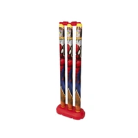 King Krab Spiderman T20 Blast Cricket Kit Size - 4 (Multicolor)