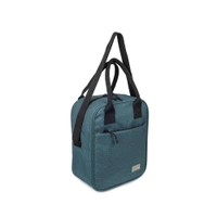 QIPS Insulated 100% polyester Lunch Bag (7 ltrs, Sea Green) - Teal