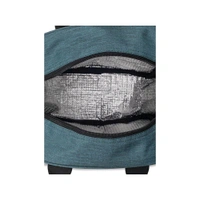 QIPS Insulated 100% polyester Lunch Bag (7 ltrs, Sea Green) - Teal