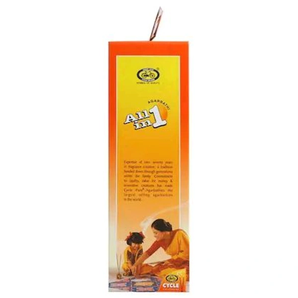 Cycle All In One Assorted Agarbatti 191 pcs - 28cm X 8cm X 14cm