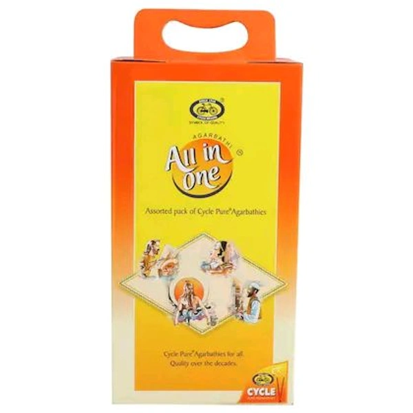 Cycle All In One Assorted Agarbatti 191 pcs - 28cm X 8cm X 14cm