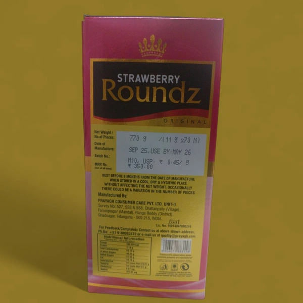 Cintu  Strawberry Roundz