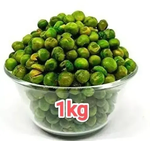 devi store Organic Roasted Green Peas Crunchy | Salted & Masala Green Peas 1000g - 1kg