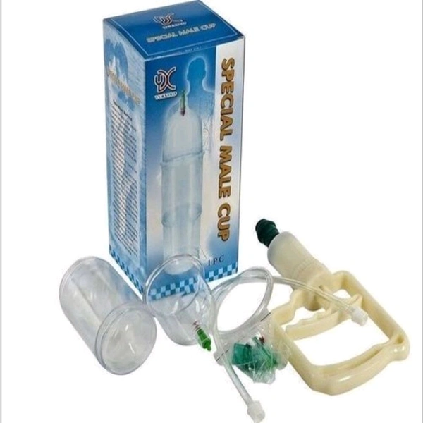 Male Cup Penis Enlargement Pump 