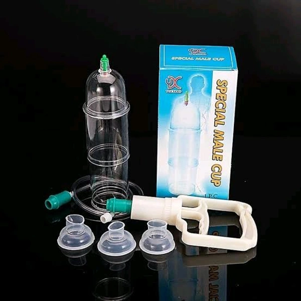 Male Cup Penis Enlargement Pump 