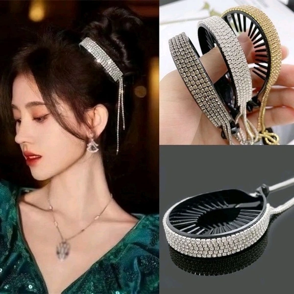 Rhinestone Hair Clips