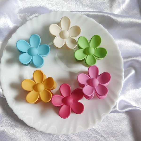 Flower Claw Clips