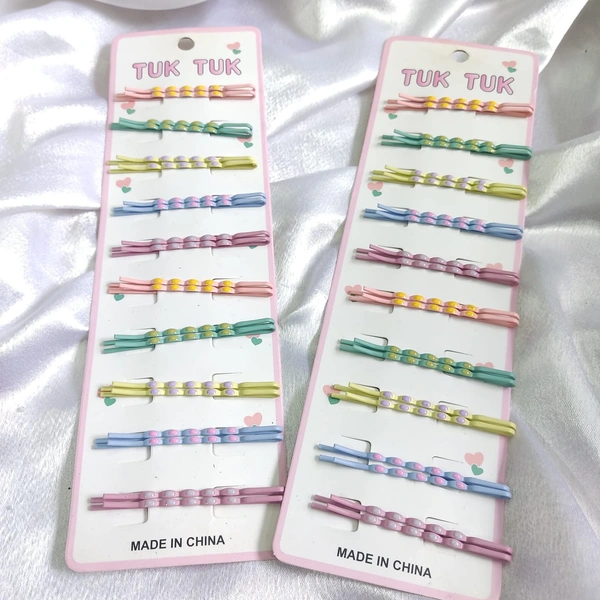 Pastel Hair pins (1 card)