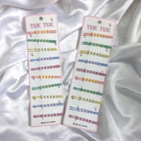 Pastel Hair pins (1 card)