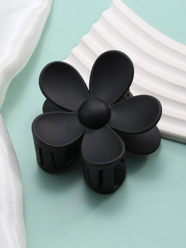 Black matt flower claw - Black