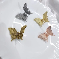 Oxidised Butterfly claws (4 pcs)