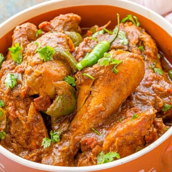 KADAI CHICKEN Half  - With Bone