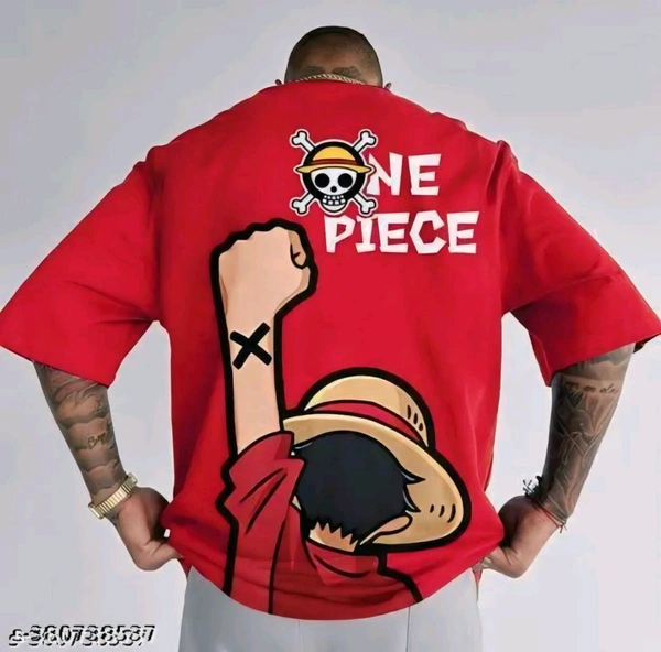 ONE PIECE T SHIRT  - Red, S