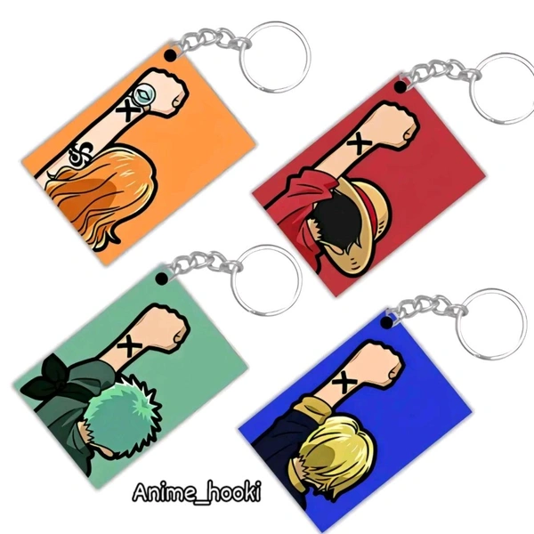 Matrix Designs Premium (Pack of 4) One piece Anime Printed Keychain For Bike, Scooty, Car, Acrylic Keyholder (A-1)
Name: Matrix Designs Premium (Pack of 4) One piece Anime Printed Keychain For Bike, Scooty, Car, Acrylic Keyholder (A-1)
