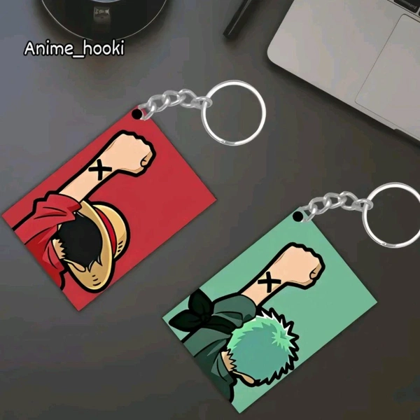 Matrix Designs Premium (Pack of 4) One piece Anime Printed Keychain For Bike, Scooty, Car, Acrylic Keyholder (A-1)
Name: Matrix Designs Premium (Pack of 4) One piece Anime Printed Keychain For Bike, Scooty, Car, Acrylic Keyholder (A-1)
