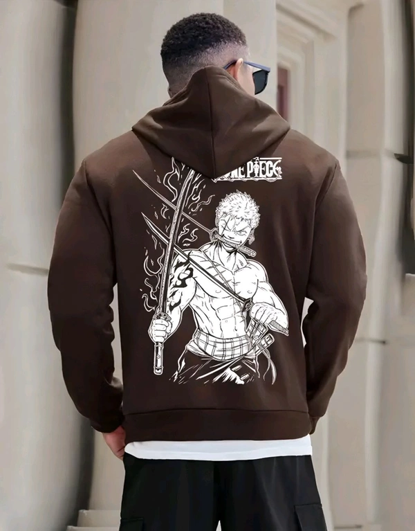 Zoro Hoodie - Brown, L