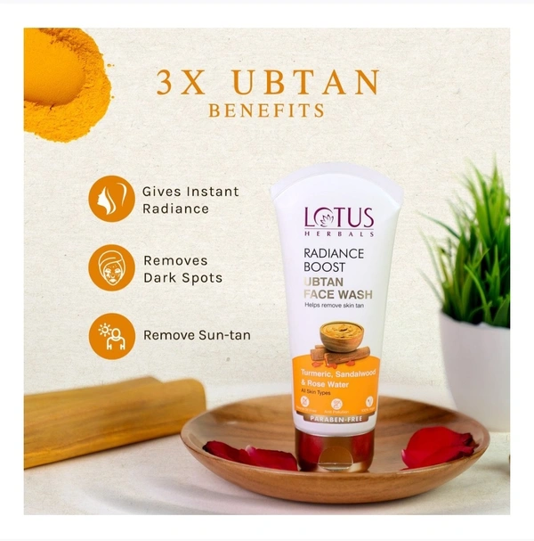 LOTUS UBTAN FACE WASH 50G