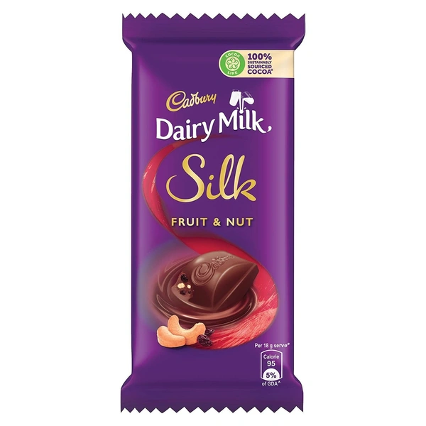 CADBURY SILK FRUIT  NUT