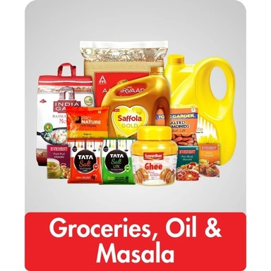 Groceries, Oil & Masala