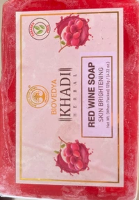 KHADI RED WINE SOAP