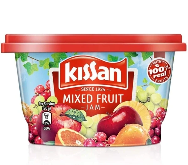 KISSAN MIXED FRUIT JAM  - 90G