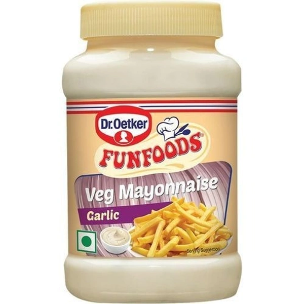 FUNFOODS VEG MAYO GARLIC