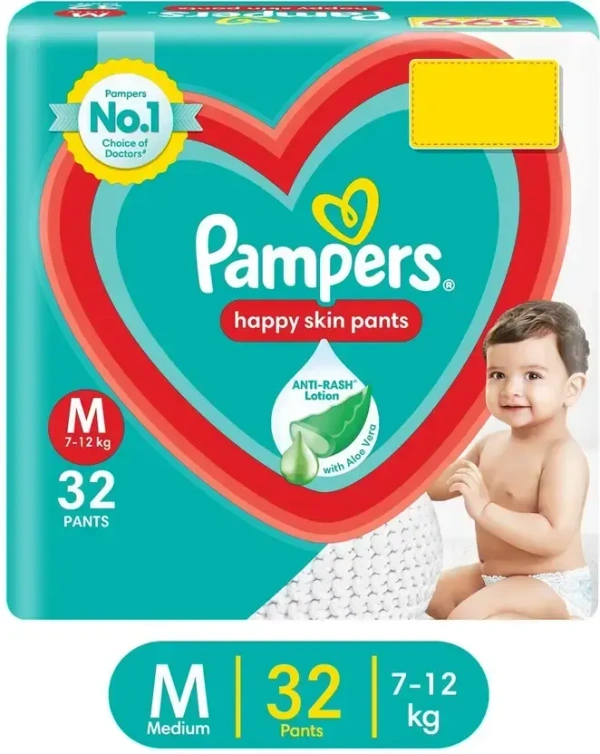 PAMPERS PANTS MD 32