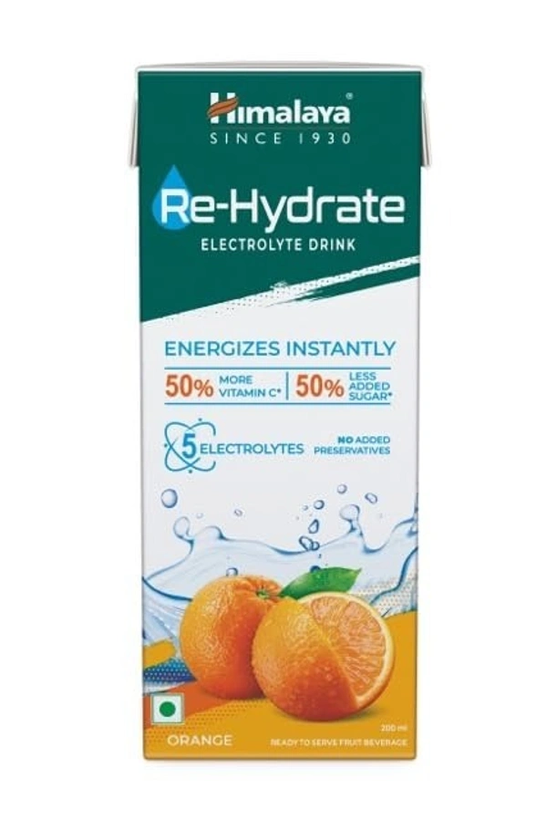 HIMALAYA RE-HYDRATE ORANGE - 200ML