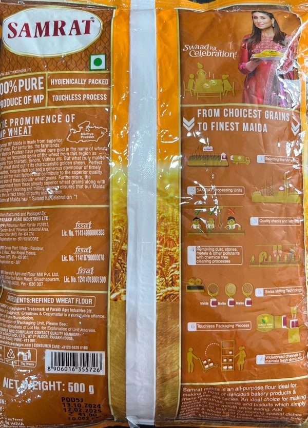 SAMARAT MAIDA 500G