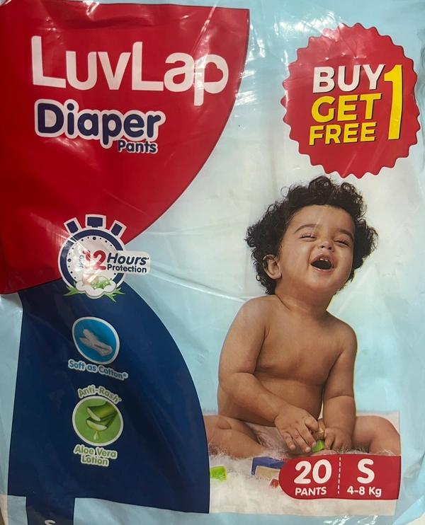LuvLap diaper 4-8kg S 20Pants