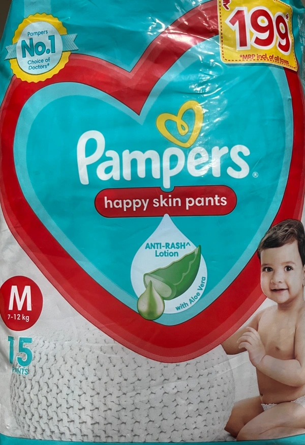 Pampers 7-12M 15Pants