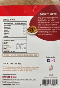Afgani Dried Figs 250g
