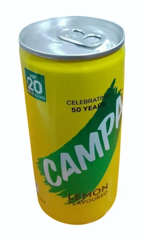 CAMPA COLA LEMON CAN 185ML