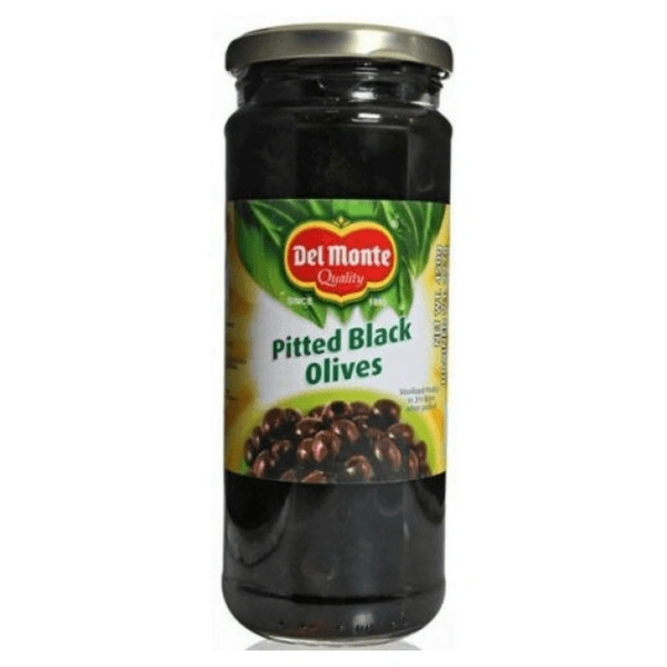 DEL MONTE PITTED BLACK OLIVES
