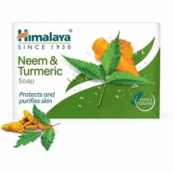 HIMALAYA NEEM & TURMERIC SOAP 75G