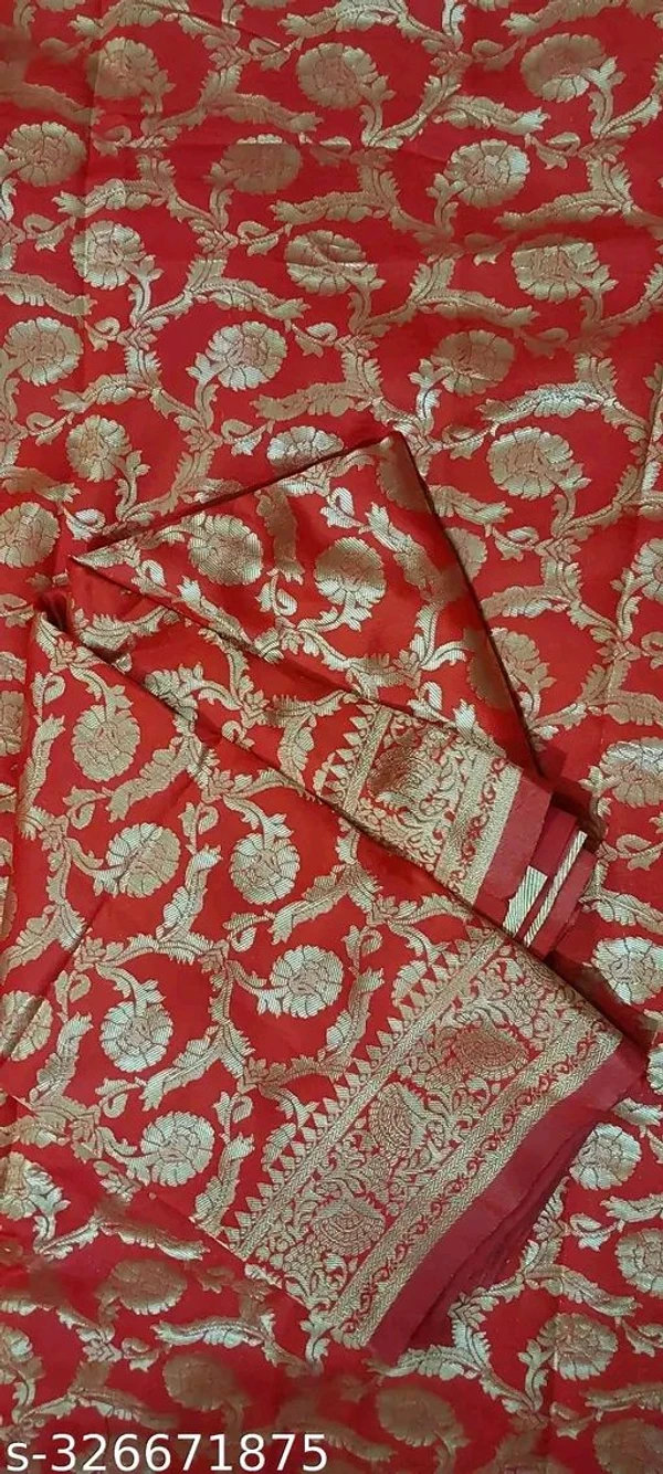 Banarasi patola silk saree with blouse piece