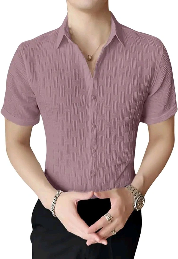 Lymio Casual Shirt for Men|| Regular Fit Shirt for Men|| Men Stylish Shirt (Zigzag)