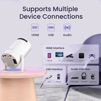 Anamika  ✨Portronics Beem 440 Smart HD Projector: 720p, Built-in Netflix/Prime/Hotstar, 2000 Lumens, Rotatable, Screen Mirroring (White)✨✨ - White, 12L x 22W x 13H Centimeters