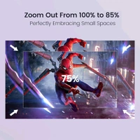 Anamika  ✨Portronics Beem 440 Smart HD Projector: 720p, Built-in Netflix/Prime/Hotstar, 2000 Lumens, Rotatable, Screen Mirroring (White)✨✨ - White, 12L x 22W x 13H Centimeters