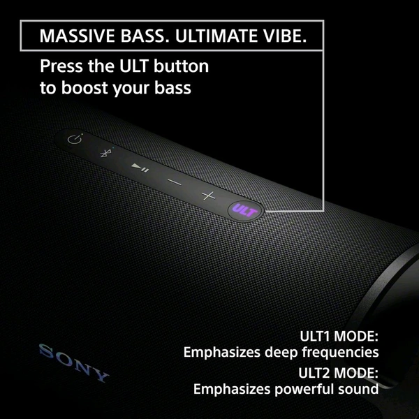 Anamika  ✨ Sony ULT Field 7 | 30H Battery | ULT Bass Boost 🌊 | IP67 Water/Dustproof | Party Connect Karaoke-Ready • RGB Lights • Portable Handle • New Launch! - Black