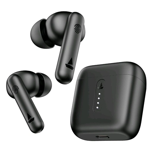 boAt ⚡ boAt Airdopes 141: 42H Battery | Low Latency Mode | ENx™ Clear Calls | IPX4 | Bold Black (TWS Earbuds w/ Fast Charge & Insta Wake Pair) - Black