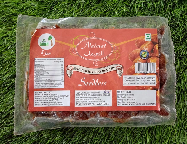 Naimat Seedless Dates - 500g