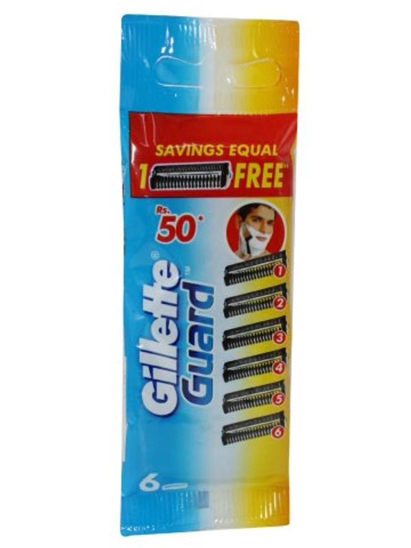 Gillete Guard Blade - 6 piece
