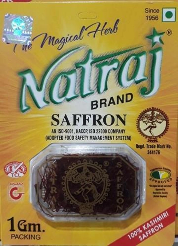 Kesar Natraj - 1g kesar, 1 box