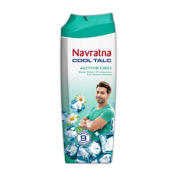 Navratan Cool Talc - active deo, 100g